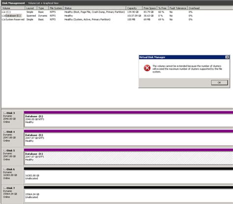 windows server 2008 r2 disk health